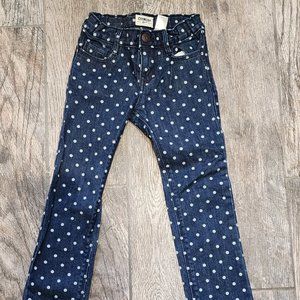 OshKosh B'Gosh Girl's Polka Dot Skinny Jeans